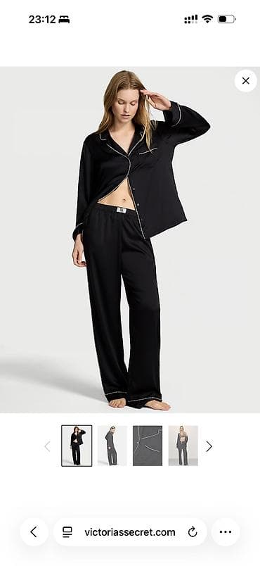 рубажки: Пижамный комплект женский Victoria’s Secret Размер М 4800 с — 3