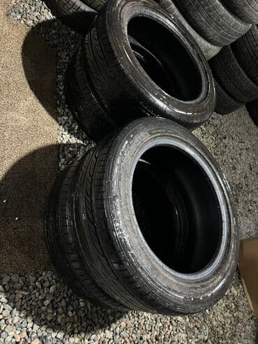 Шины 215 / 55 / R 17, Лето, Б/у, Комплект, Легковые, Япония, GoodYear