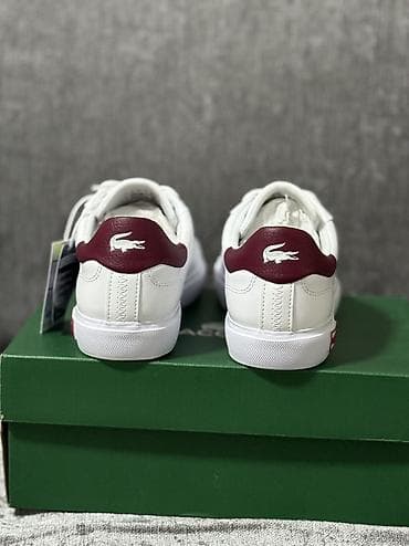 оригинал косметика: Кроссовки, 36, 36.5, 37, Lacoste, Новый, цвет - Белый — 4