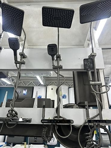 Душевые наборы: Нержавеющая сталь, Матовое — 1