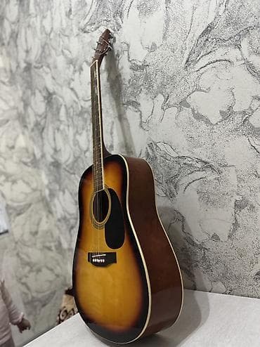 ремонт гитары бишкек: 🔥 СРОЧНО САТЫЛАТ! 🔥 🎸 Акустикалык гитара (sunburst) Абалы жакшы, үнү — 5