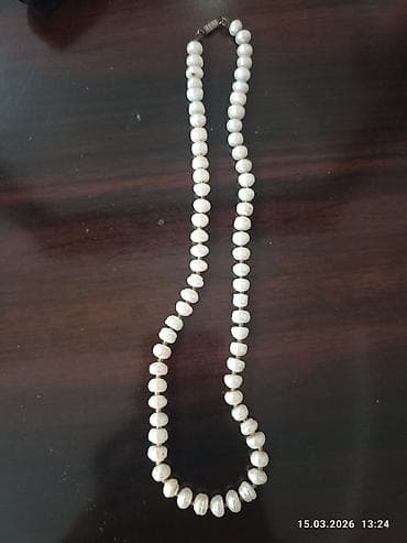 Платья на кыз узатуу: Жемчужное ожерелье - Классическая нить из жемчужных бусин — 1