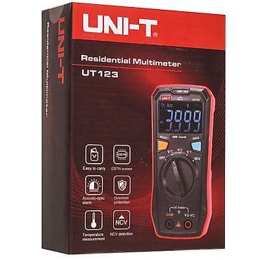 Компактный «умный» мультиметр Uni-T UT123 с ярким EBTN-экраном