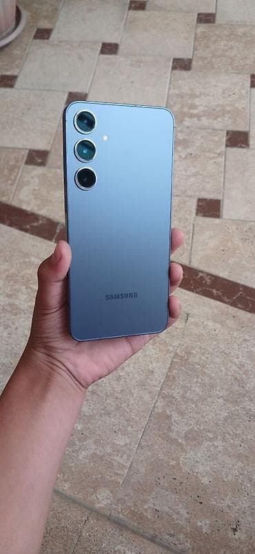 Samsung Galaxy S24+, Колдонулган, 256 ГБ, түсү - Көгүлтүр, 2 SIM