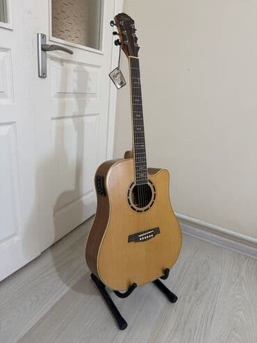 электро акустическая: Срочно продается электро-акустическая гитара 41 размер в идеальном — 6