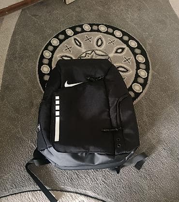 Рюкзак Nike elite, городской/спортивный - Цвет: чёрный с контрастными