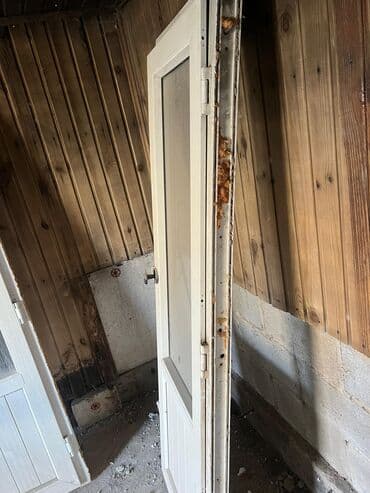 купить мебель в бишкеке: Пластиковая дверь, Б/у, Со стеклом, Другая страна производитель — 2