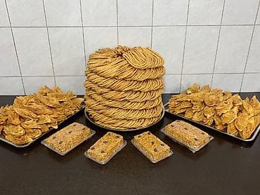 Промышленная химия: Национальные восточные сладости ручной работы. Ассортимент: - Чак-чак — 3