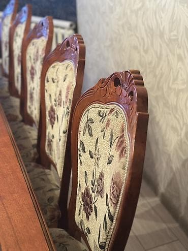 продам мясо: Столовый гарнитур в классическом стиле: большой прямоугольный — 2