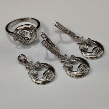 свадебные наборы ручной: Серебро 925 пробы Размеры имеются Для заказа пишите на Ватсапп — 2