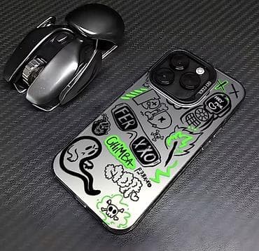 aphone x: Чехол для АЙФОН 12 ПРО с неоновым граффити-дизайном - Материал — 2