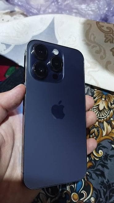 aifon 14: IPhone 14 Pro, Б/у, 128 ГБ, Deep Purple, 76 % — 1