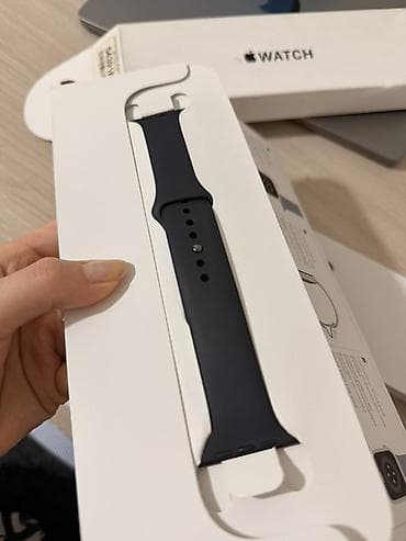 helio strap: Apple Watch SE 2023, 44 мм, алюминий, цвет Midnight (черный) — 5