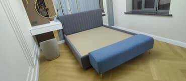 детскую кроватку кроватка к: Двуспальная кровать, Новый, С мягкой обивкой, длина - 180 см — 2