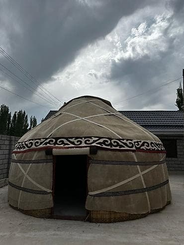 пл: Юрта традиционная казахская/кыргызская - Каркас: деревянные кереге — 3