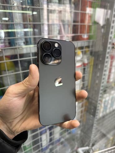 кабель треккер: IPhone 14 Pro, Б/у, 128 ГБ, Черный, Зарядное устройство, Защитное стекло, Чехол, 81 % — 3