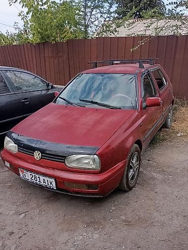 mini coper: Volkswagen Golf: 1993 г., 1.6 л, Механика, Бензин, Хэтчбэк — 1