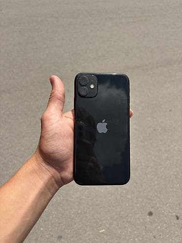 IPhone 11, Б/у, 128 ГБ, Черный, 76 %