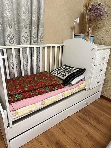 Детские кровати трансформеры: Детская кровать трансформер, Другой тип, цвет - Белый — 2