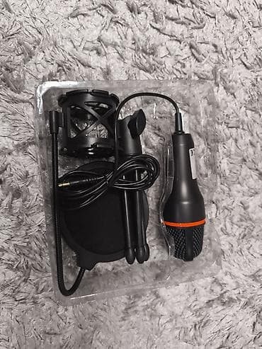 Студийные микрофоны: Настольный микрофон для ПК/ноутбука с комплектом аксессуаров — 2