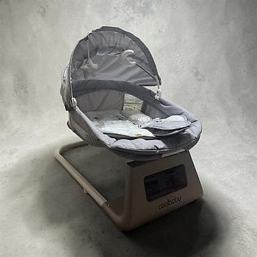Балдар эмереги: Электронная колыбель-качалка для новорожденных Coolbaby (серый) - — 2