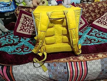 Клатчи: Терморюкзак курьера Яндекс Еда - Объёмный изотермический бокс с — 1