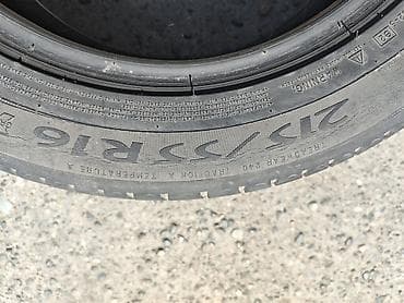 Шиналар 215 / 55 / R 16, Жай, Колдонулган, Жуп, Жеңил унаалар, Германия, Michelin — 4