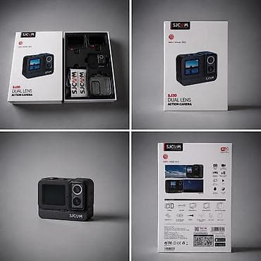 sony nxcam: 🔥 SJCAM SJ20 Dual Lens — мощная экшн-камера для съёмки в 4K! 🔥 — 1