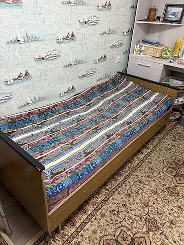 ‼️Отдадим даром‼️
Односпальная кровать с матрасом
Табуретки советские at lalafo.kg ‼️Отдадим даром‼️
Односпальная кровать с матрасом
Табуретки советские