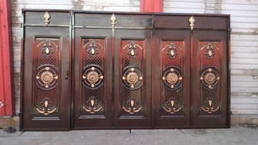 металлические ворота фото и цены: Распашные ворота Металлические — 7