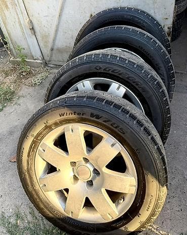 rf1 rf2: Колеса в сборе 215 / 60 / R 16, Зима, Б/у, Комплект, Легковые, Литые, отверстий - 5 — 7