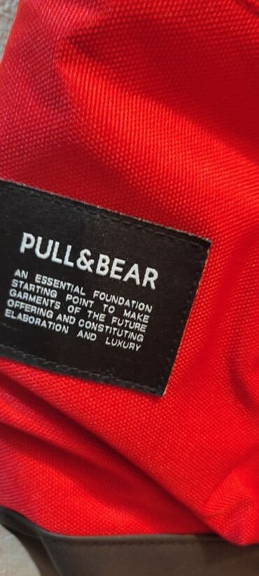 купить школьный рюкзак в бишкеке: Рюкзак новый .бренд pull,&bear.,куплен в Алмате .размеры 48+42 — 3