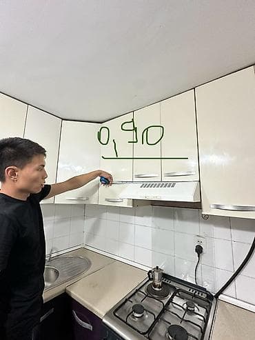 Кухонный гарнитур, Б/у, цвет - Фиолетовый, Самовывоз