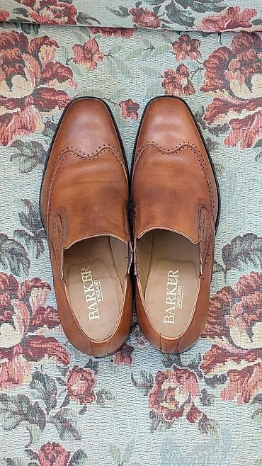 Мужские туфли, 43, Б/у, цвет - Коричневый — 3