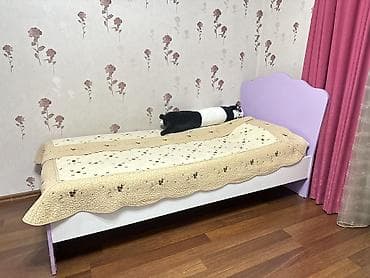 тумбы комоды бу: Детская гарнитура, Б/у, Для девочки, ДСП, цвет - Фиолетовый, Самовывоз — 3