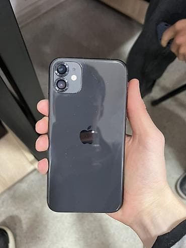 IPhone 11, Б/у, 128 ГБ, Черный, Чехол, 81 % at lalafo.kg IPhone 11, Б/у, 128 ГБ, Черный, Чехол, 81 %