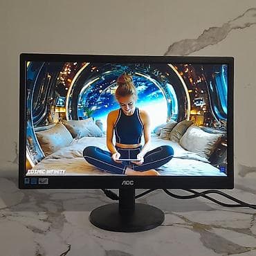 маниторы: Монитор, AOC, Б/у, LCD, 18" - 19" — 9