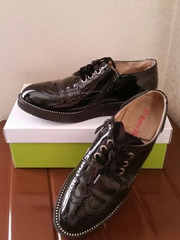 женские слипоны больших размеров: Туфли 36-37 размер. Состояние отличное — 1