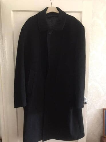 Мужское полупальто в хорошем состоянии кашемир 52 размер