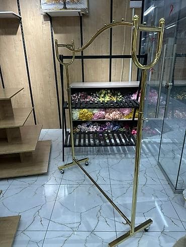 авто весы: Кронштейн Для одежды, Материал: Металл, На колесах — 2