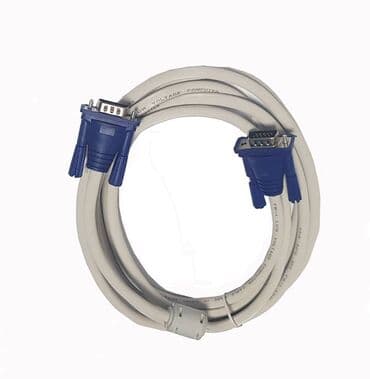 кабель питания монитора: VGA-кабели для подключения монитора с интерфейсом VGA к видеоадаптеру — 4