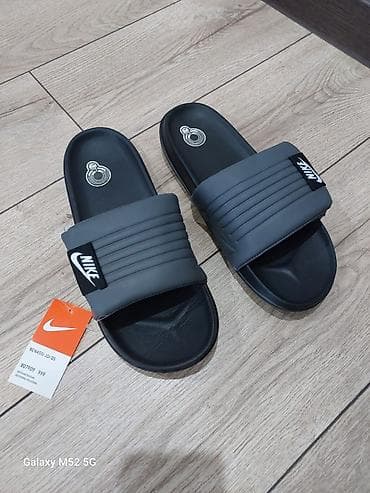 обувь nike: Мужские сандалии, 40, 40.5, 41, Nike, Новый, цвет - Серый, Самовывоз — 2