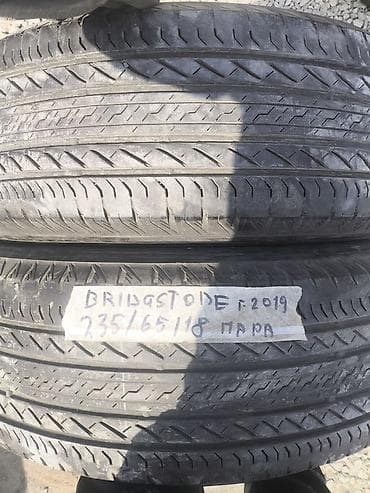 235 65 r18: Шины 235 / 65 / R 18, Лето, Б/у, Пара, Внедорожные (АТ/МТ), Bridgestone — 1