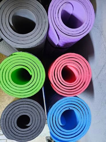 тренажеры для дома бишкек: Коврики для йоги, занятий спортом, зарядки, не скользят Размер — 2