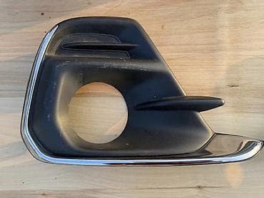 хром на бампер: Заглушка бампера Chevrolet, Б/у, Оригинал — 7