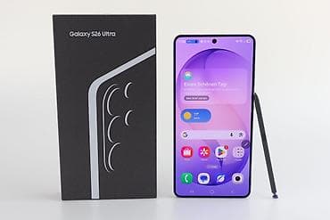 Samsung Galaxy S26 Ultra, Новый, 256 ГБ, цвет - Черный, В рассрочку, 2 SIM