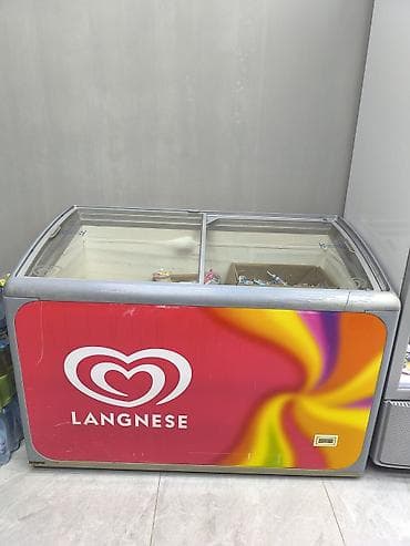 ремонт будки: Витринный морозильник LANGNESE б/у — 2