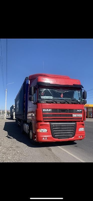 chery tiggo 9: Тягач, DAF, Тентованный — 1