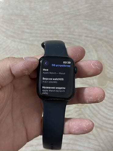 смарт таспих: Apple Watch 9 45mm Akb 90% Состояние хорошее есть царапины по ободку — 5