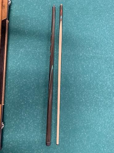 все для бильярда: Бильярдный кий в разборном кейсе - Двухсоставной кий: рукоять из — 2